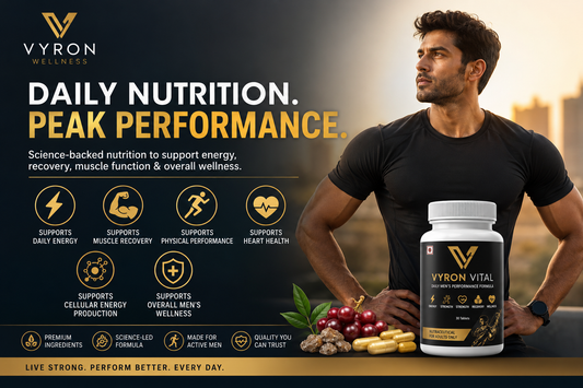 The Science Behind Daily Men's Performance: Why Energy, Recovery, and Nutrition Matter More Than Ever
