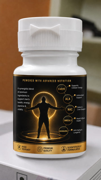 Vyron Vital™ – Daily Men's Vitality Support | Advanced Nutraceutical Formula