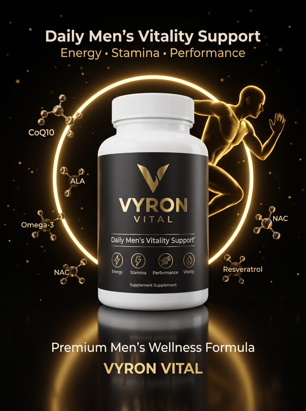Vyron Vital™ – Daily Men's Vitality Support | Advanced Nutraceutical Formula