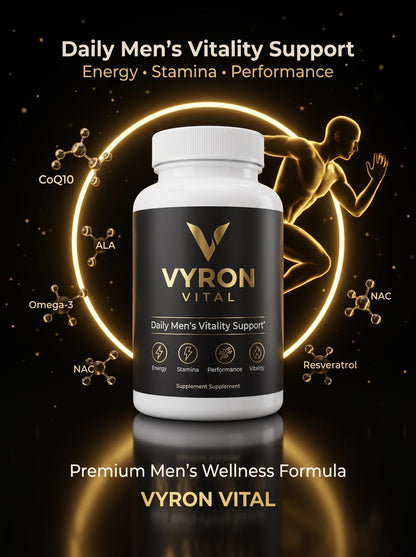 Vyron Vital™ – Daily Men's Vitality Support | Advanced Nutraceutical Formula